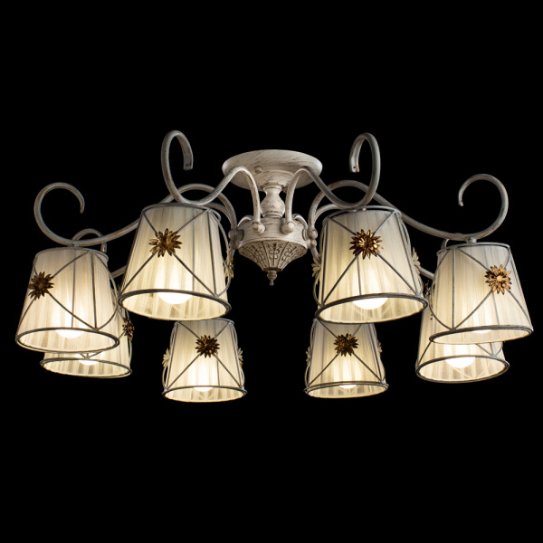 Потолочная люстра Arte Lamp FORTUNA A5495PL-8WG