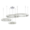 ST LUCE SL1622.103.04 Люстра подвесная ST-Luce Хром/Прозрачный LED 1*190W 4000K ТИВОЛИ