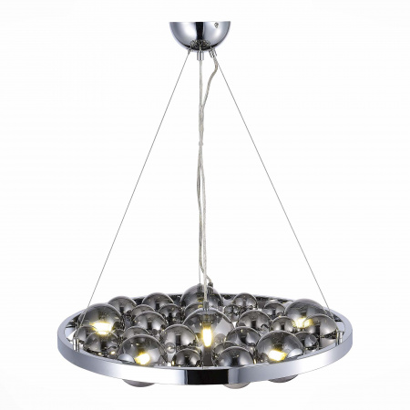 ST LUCE SL1510.103.06 Люстра подвесная ST-Luce Хром/Дымчатый G9 6*5W ОЛЬМИ