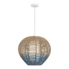 ST LUCE SL1514.513.01 Светильник подвесной ST-Luce Белый/Бежевый,Синий E27 1*40W ВИМИНИ
