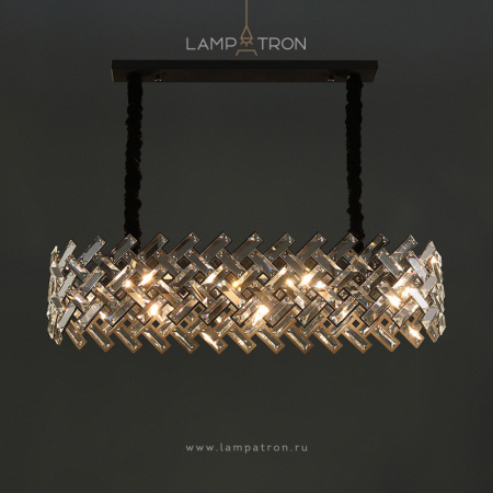 Реечный светильник Lampatron MARTINEZ LONG, 8 ламп