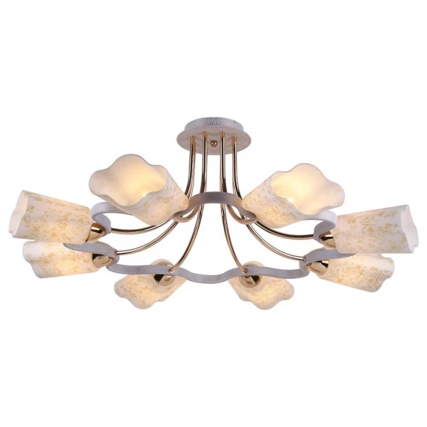 Потолочная люстра Arte Lamp ROMOLA A8182PL-8WG