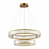 ST LUCE SL1622.303.02 Люстра подвесная ST-Luce Латунь/Прозрачный LED 1*70W 4000K ТИВОЛИ