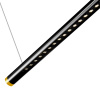 ST LUCE SL6238.413.01 Светильник подвесной ST-Luce черный/черный,латунь LED 1*28W 4000K ПАРИЛЛА