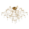 ST LUCE SL6601.202.78 Светильник потолочный ST-Luce Золотистый/Прозрачный LED 78*0,35W 3000K ГРАВЕТТА