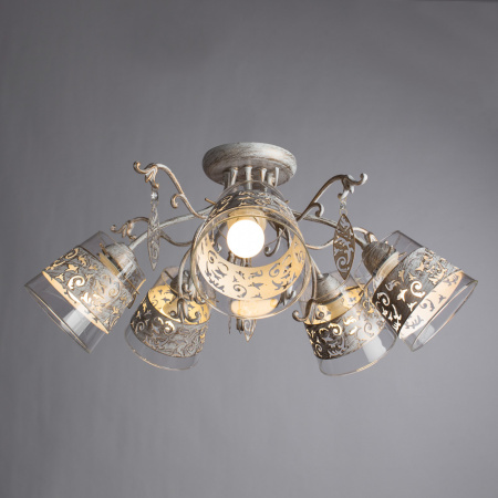 Потолочная люстра Arte Lamp CALICE A9081PL-5WG