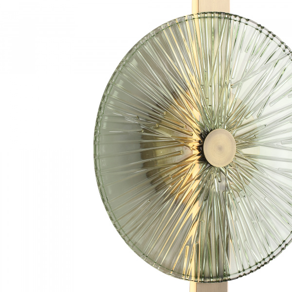ST LUCE SL6141.321.01 Светильник настенный ST-Luce бронза/зелёный LED 1*11W 4000K АЗИО