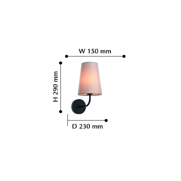 Настенный светильник Favourite Light Pfefferling 2364-1W