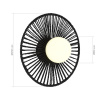 EVOLUCE SLE6022-401-01 Светильник настенный черный/черный, белый G9 LED 1*5W ЛУНА