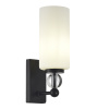 ST LUCE SL2003.401.01 Светильник настенный ST-Luce черный/белый E27 1*40W АВРОРА