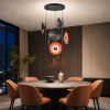 ST LUCE SL3003.403.09 Светильник подвесной ST-Luce Черный/Оранжевый, Черный LED 9*2W 3000K СЕНТИТО