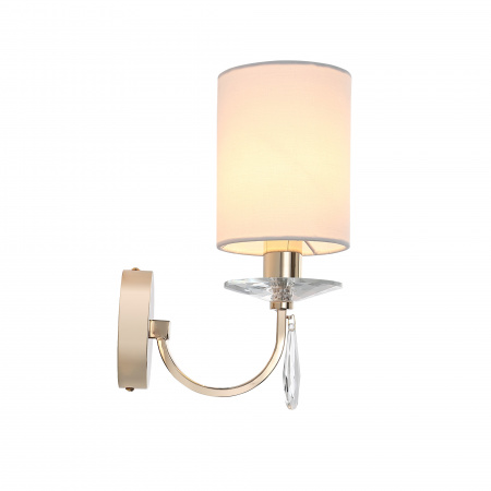 ST LUCE SL1405.221.01 Светильник настенный ST-Luce Латунь/Прозрачный E14*1 40W ЭЛЕГАНС