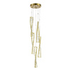 ST LUCE SL6205.303.05 Светильник подвесной ST-Luce Латунь/Прозрачный LED 1*55W 4000K ЭЛИКА