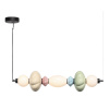 ST LUCE SL6134.443.01 Светильник подвесной ST-Luce черный/зеленый, розовый, желтый, синий, опаловый LED 1*24 ФЛОРЕНТИНИ