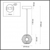Подвес ODEON LIGHT L-VISION 5041/12L