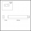 Настенный светильник ODEON LIGHT HIGHTECH 4295/40WL