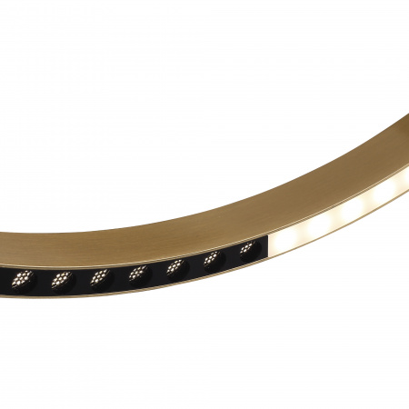 ST LUCE SL6238.333.01 Светильник подвесной ST-Luce латунь/латунь LED 1*32W 4000K ПАРИЛЛА