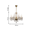 Подвесная люстра Favourite Light Monreal 1735-8P