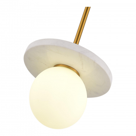 ST LUCE SL1191.353.01 Светильник подвесной ST-Luce Латунь/Латунь, Белый G9 LED 1*5W 4000K НЕБУЛА