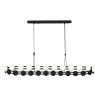 ST LUCE SL6610.403.26 Светильник подвесной ST-Luce черный/белый LED 1*50W 4000K МОНРО