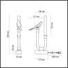 Настольная лампа ODEON LIGHT L-VISION 5431/2TL