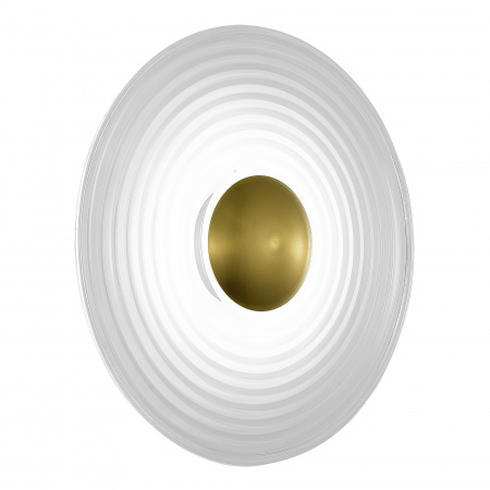 ST LUCE SL6125.311.01 Светильник настенный ST-Luce Латунь/Прозрачный LED 1*6W 3000K МУН