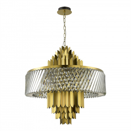ST LUCE SL1635.303.13 Люстра подвесная ST-Luce Латунь/Прозрачный E14 13*40W НАРИ