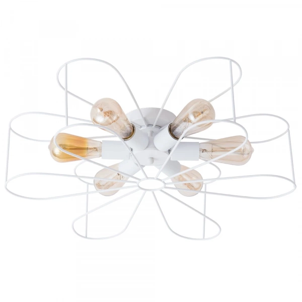 Потолочная люстра Arte Lamp CAMOMILLA A6049PL-6WH