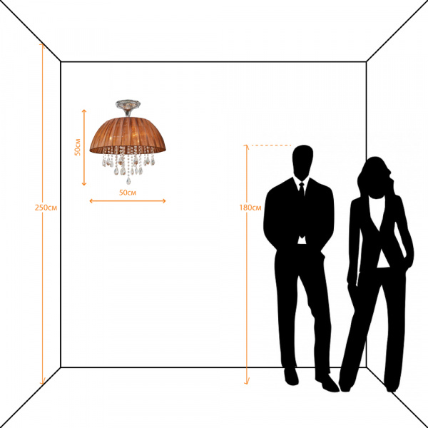Потолочная люстра Arte Lamp PADOVA A3660PL-3BR