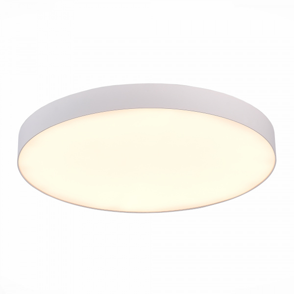 ST LUCE ST606.532.96 Светильник потолочный Белый LED 1*96W 3000K 8 640Lm Ra>85 120° IP20 D600xH55 185-265V Накладные светильники