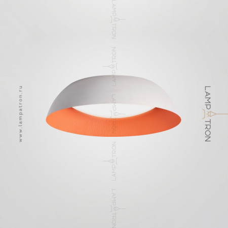Потолочный Lampatron BETSY, Размер S. Цвет Белый + Оранжевый. Теплый свет