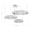 ST LUCE SL1622.113.03 Люстра подвесная ST-Luce Хром/Прозрачный LED 1*122W 4000K ТИВОЛИ