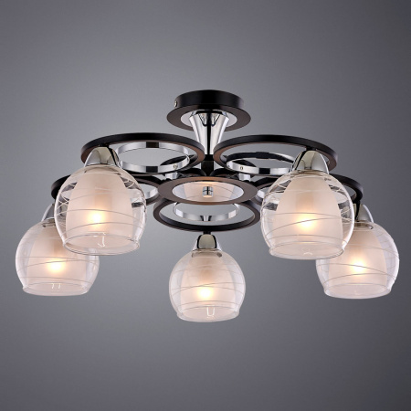 Потолочная люстра Arte Lamp GINEVRA A1604PL-5BK