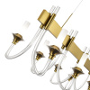 ST LUCE SL1241.213.08 Люстра подвесная ST-Luce Золотистый/Белый E14 8*40W ВЕТРАНО