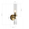ST LUCE SL1400.301.01 Светильник настенный ST-Luce Латунь/Прозрачный E14*1 40W ИЛЛЮМИА