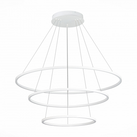 ST LUCE ST605.543.114 Светильник подвесной ST-Luce Белый/Белый LED 1*114W 4000K Подвесные светильники