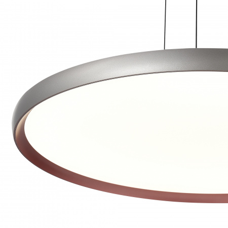 ST LUCE SL6015.413.01 Светильник подвесной ST-Luce Темно-Серый/Белый LED 1*45W 3000K-6000K САТЕЛЛИ