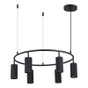 ST LUCE SL1213.403.06 Светильник подвесной ST-Luce Черный/Черный GU10 6*5W 4000K КЕНДО