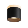 ST LUCE ST102.402.09 Светильник потолочный Черный LED 1*9W 3000K 702Lm Ra>80 120° IP20 D79xH75 170-240V Накладные светильники