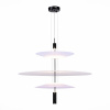 ST LUCE SL6101.423.01 Люстра подвесная ST-Luce Черный/Белый LED 1*15W 3000K ИСОЛА