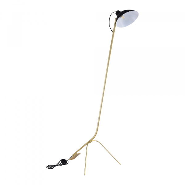 ST LUCE SL1803.205.01 Торшер ST-Luce Золотистый, Черный/Черный E27 1*60W ДЖАРРО