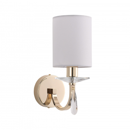 ST LUCE SL1405.221.01 Светильник настенный ST-Luce Латунь/Прозрачный E14*1 40W ЭЛЕГАНС