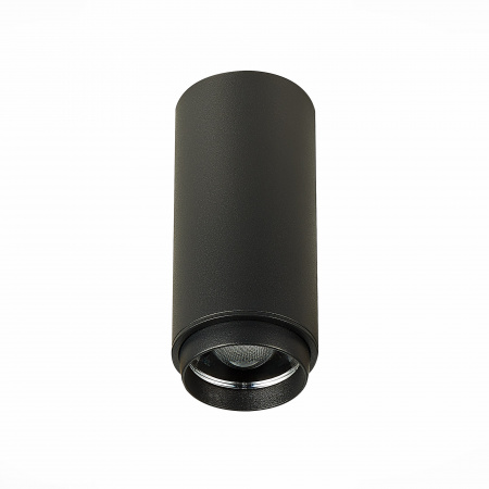 ST LUCE ST600.442.10 Светильник потолочный Zoom Черный LED 1*10W 4000K 1 000Lm Ra>80 15-60° IP20 D59xH130 17 Накладные светильники
