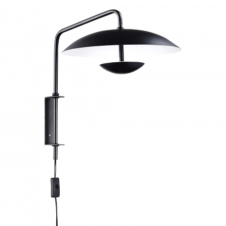 ST LUCE SL6502.401.01 Бра ST-Luce Черный/Черный, Белый LED 1*8W 3000K АРМОНИКО