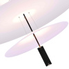 ST LUCE SL6101.423.01 Люстра подвесная ST-Luce Черный/Белый LED 1*15W 3000K ИСОЛА