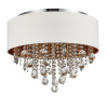 ST LUCE SL1350.502.06 Светильник потолочный ST-Luce Хром/Белый, Золотистый, Прозрачный E14 6*40W ЛАККИА