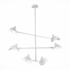 ST LUCE SL1801.503.06 Люстра подвесная ST-Luce Белый/Белый E14 6*60W МИННО