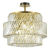 ST LUCE SL6138.313.12 Светильник потолочный ST-Luce латунь/прозрачный E14 12*40W РИТЦ