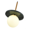 ST LUCE SL1191.363.01 Светильник подвесной ST-Luce Латунь/Латунь, Зеленый G9 LED 1*5W 4000K НЕБУЛА