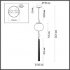 Подвес ODEON LIGHT MODERN 5432/1